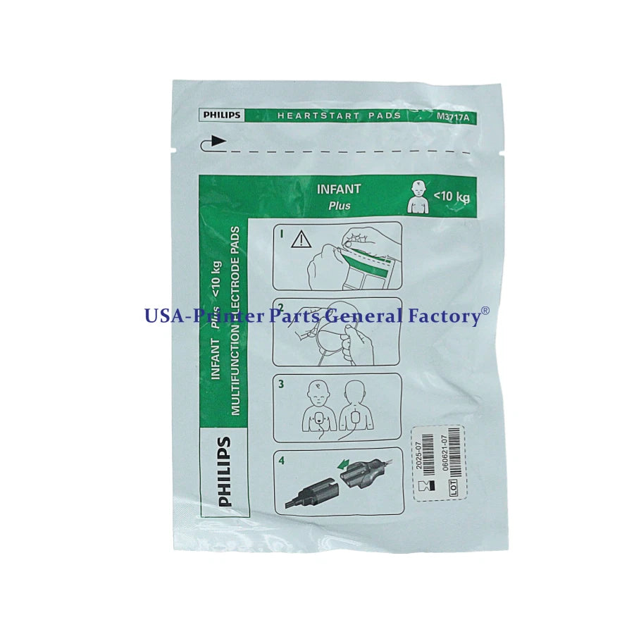 1PC  For Philips FR2 M3717A DFM100 XL+MRX Electrode Pads Fast delivery