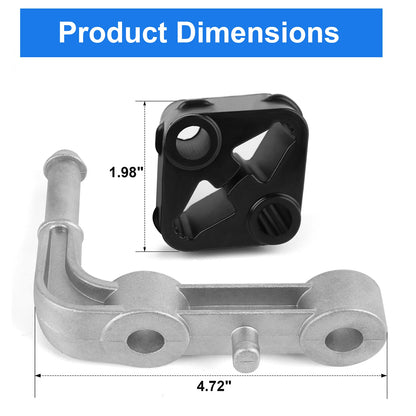 Exhaust Bracket Isolator Set For Ram 1500 2019-2025 68275662AB 68275662AA