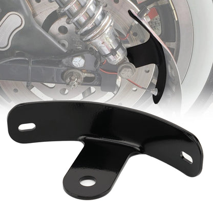 Curved License Plate Side Mount Bracket For Harley Davidson Iron 883 1200