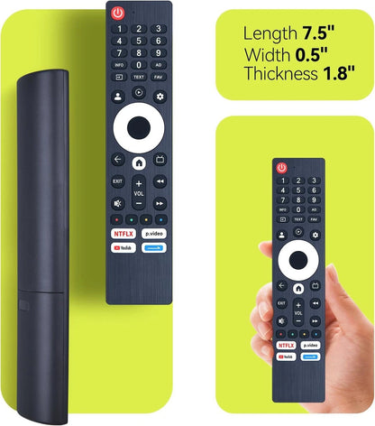 Voice Remote Control For METZ MTE6 Series,AOC 65U8030,METZ QLED TV 40MQE7000