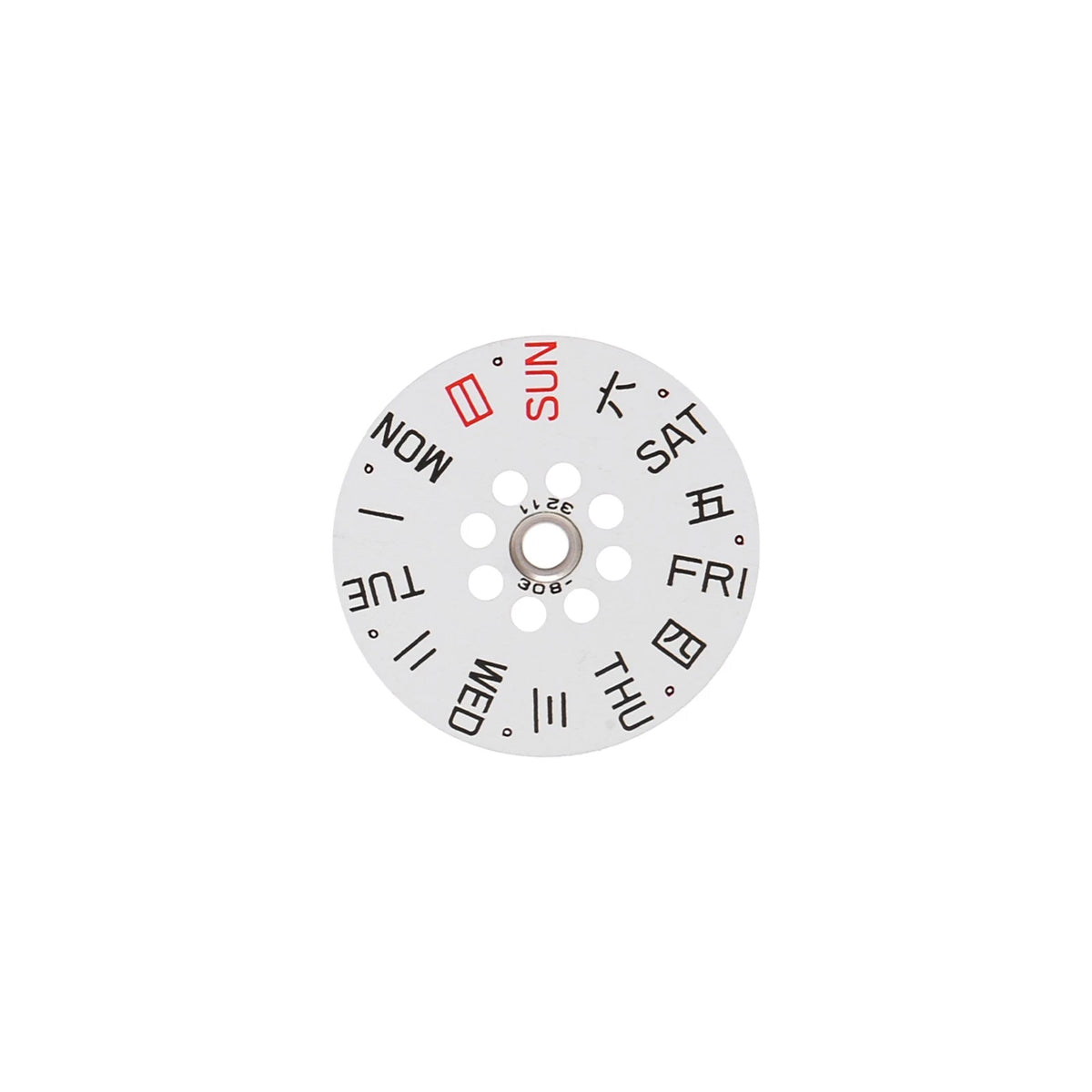 Watch Movement Week Calendar Dial Movement Spare Part For 8200 8205 Movement