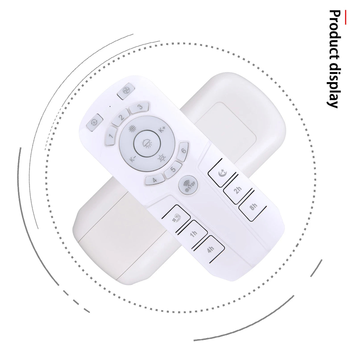 Remote Control For Garwarm / Ganeed / FTZVRD Ceiling Fan With Light