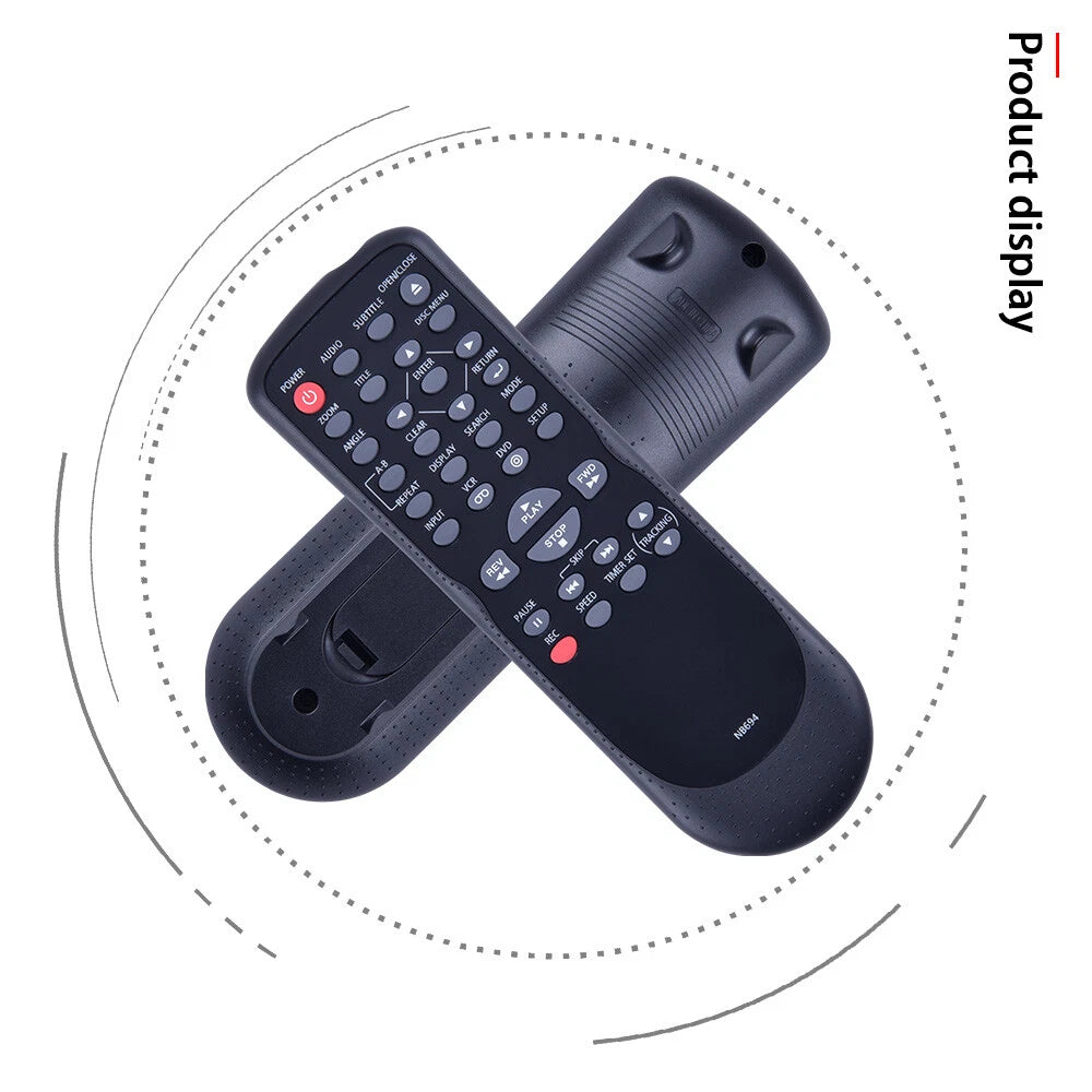 NB694 For Sanyo Funai DVD VCR Combo Player Remote Control FWDV225F DV220FX5