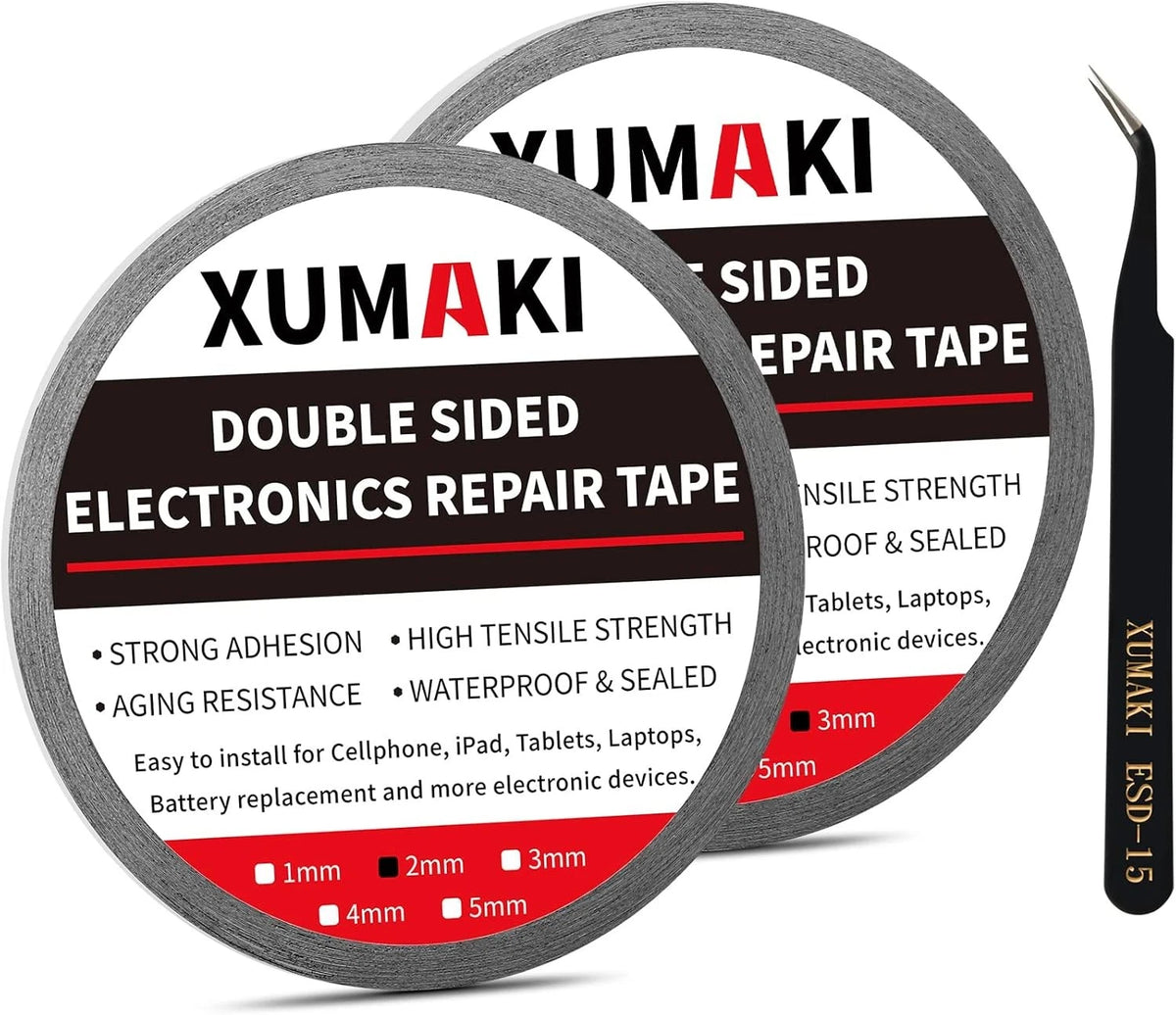2mm / 3mm x 50M LCD Repair Tape Phone Screen Adhesive Touch 2mm+3mm