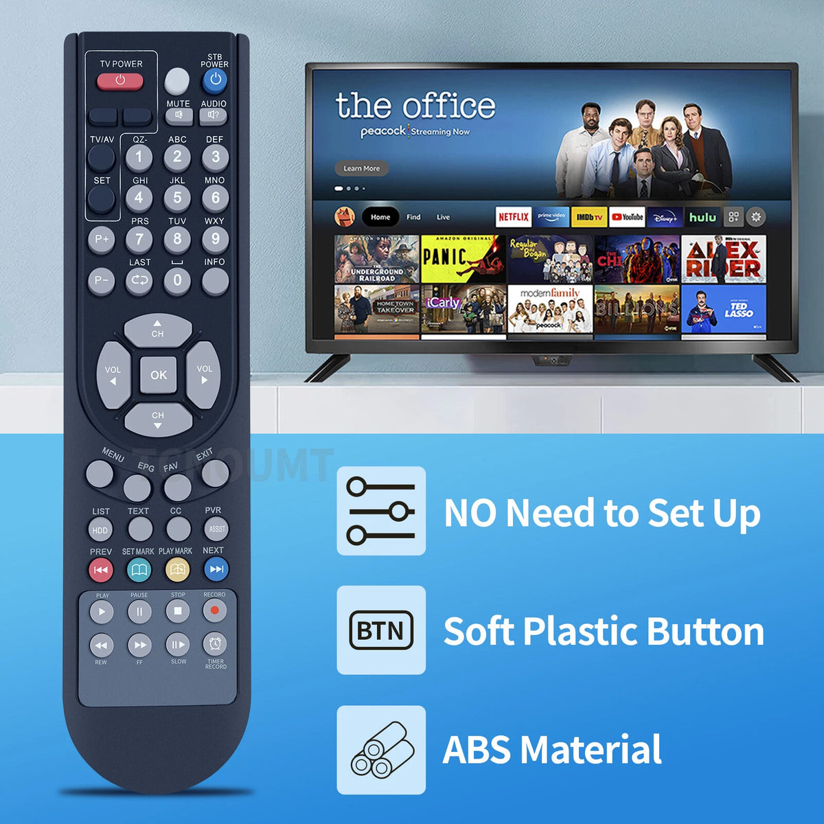 Remote Control For TEAC Set Top Box HDR1600T HDR2500T HDR2700T