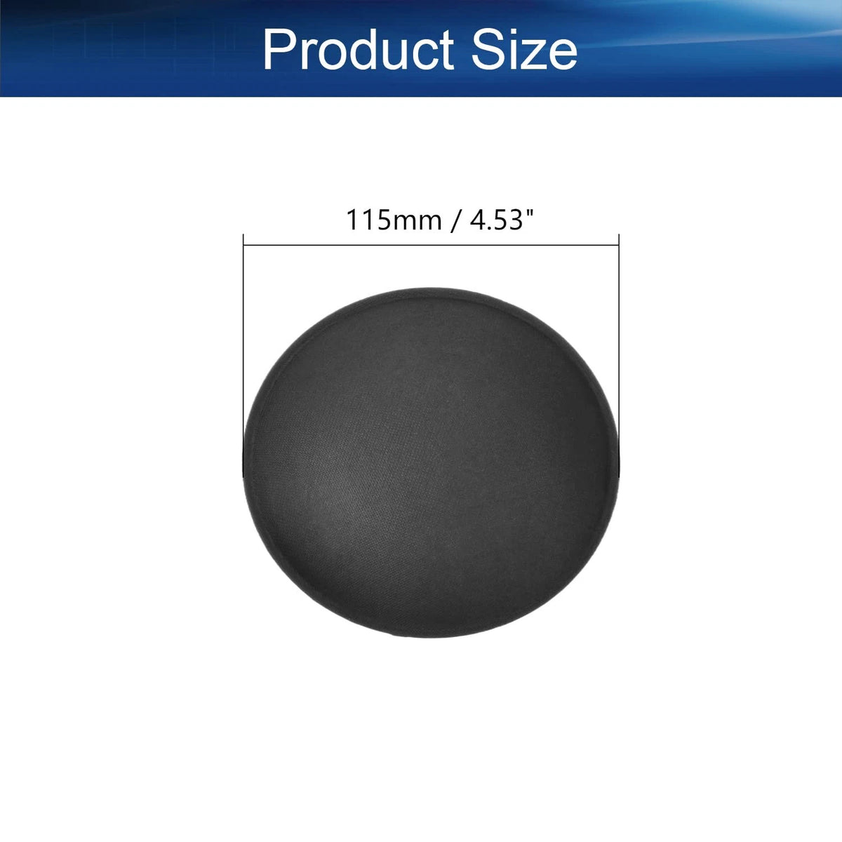 Heyiarbeit 4Pcs 115mm/4.53" Speaker Dust Cap Dome 4.53" / 115mm