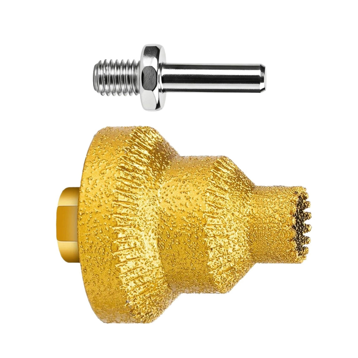 Gold Diamond Coated Step Drill 20/35/50mm for Quartzite Microcrystalline Stone