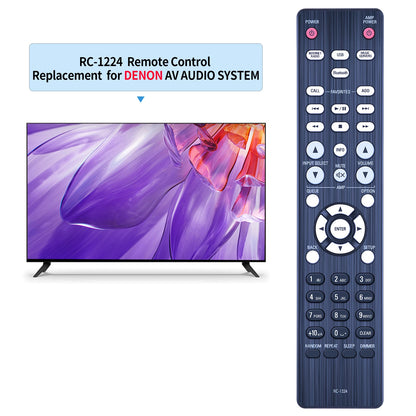 RC-1224 Remote Control For Denon AV Audio System DNP-800NE DNP800NE