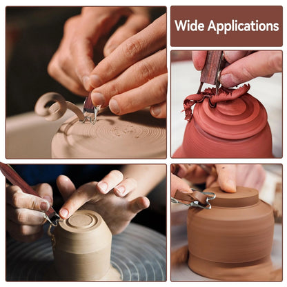 SYWAN Pottery Foot Shaper, Sturdy Crafts Model Making Trimming...