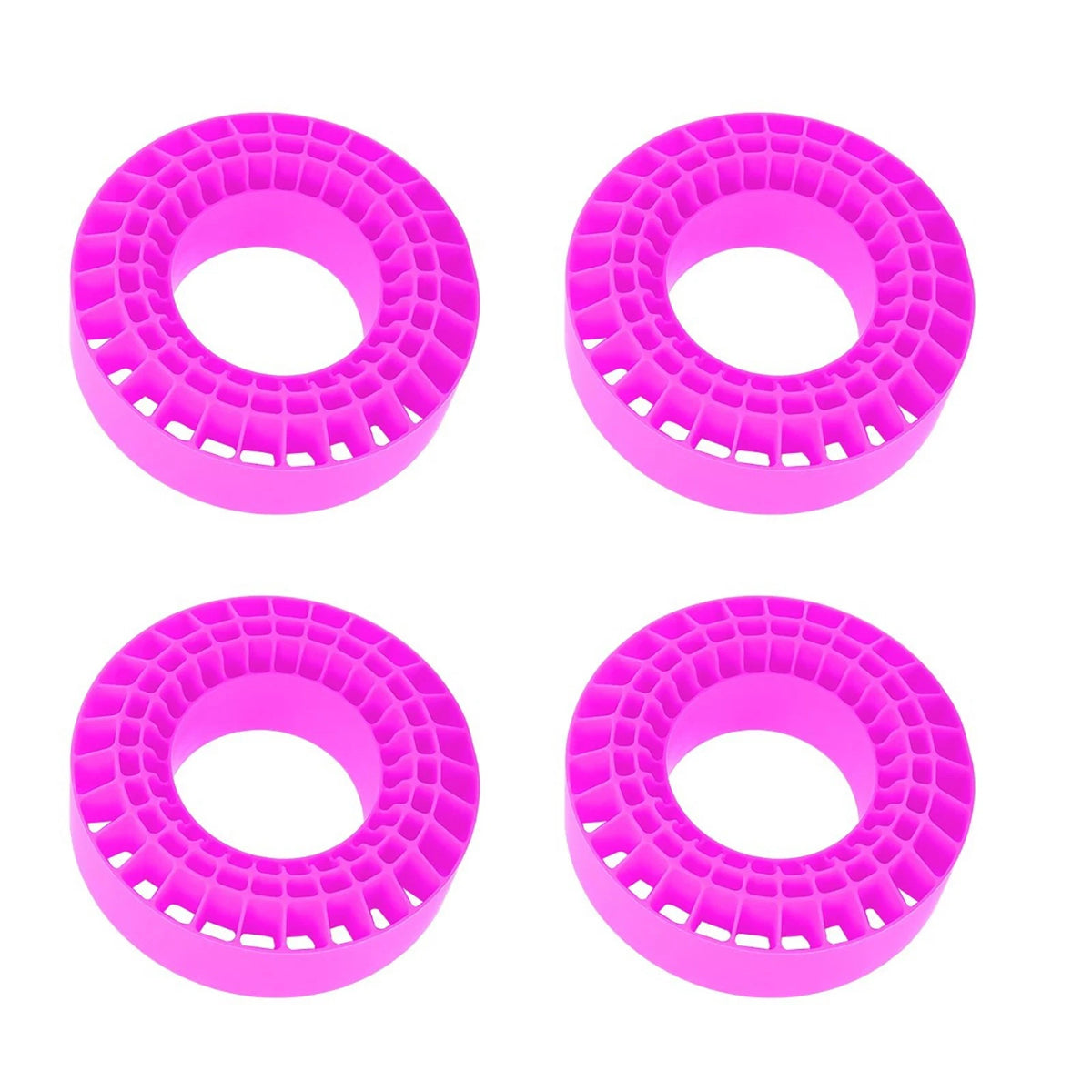 Silicone Rubber Tires Inserts for 1/10 RC Car 110-115mm 1.9" Tires 4pcs Purple z