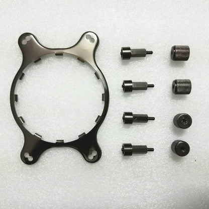 Carbon Steel Cooler Mounting Bracket Kit for Corsair H55 H80I Tt water 3.0；