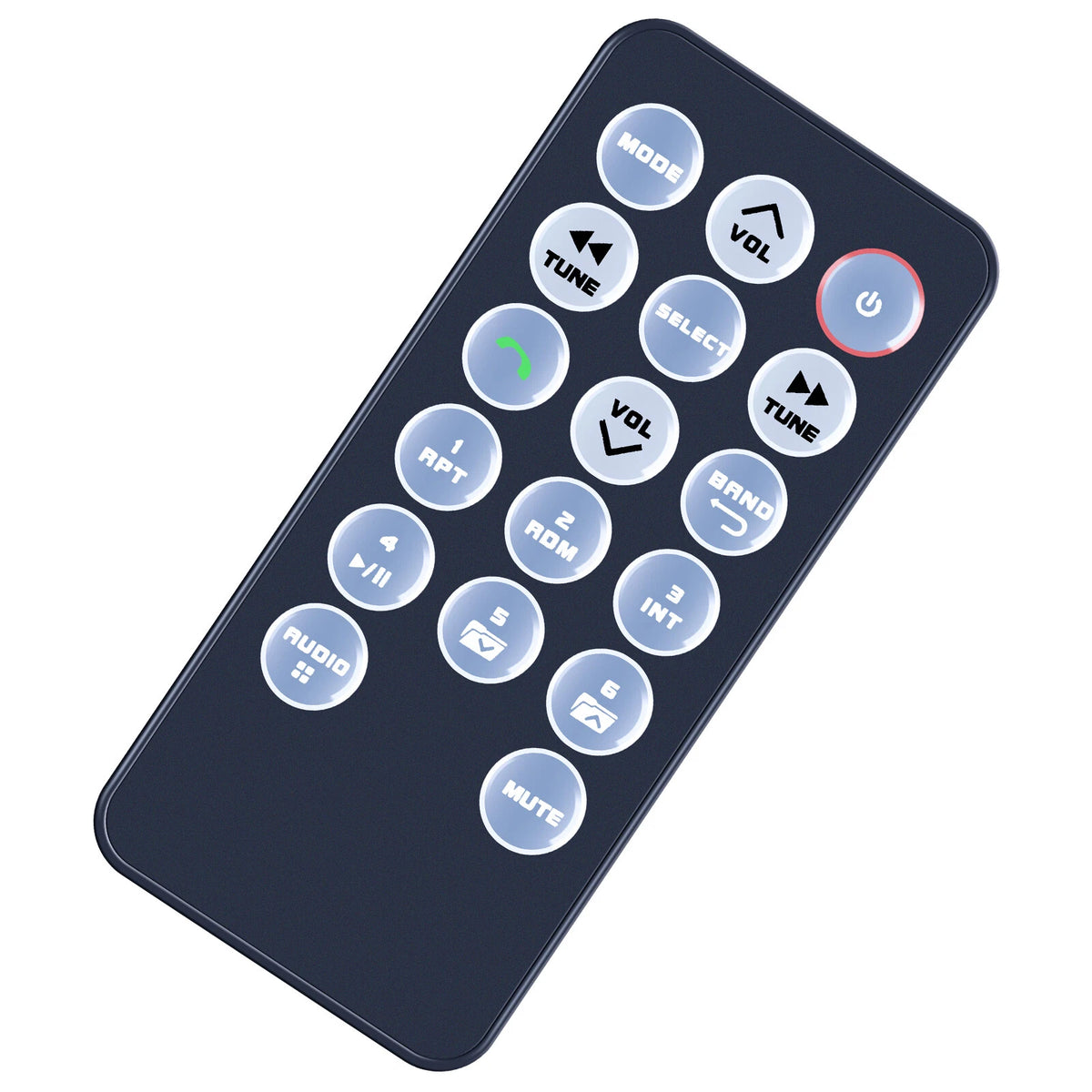 Remote Control For Dual XDM280BT, DXDM228BT, DXDM227BT, DC426BT, XDM420BT