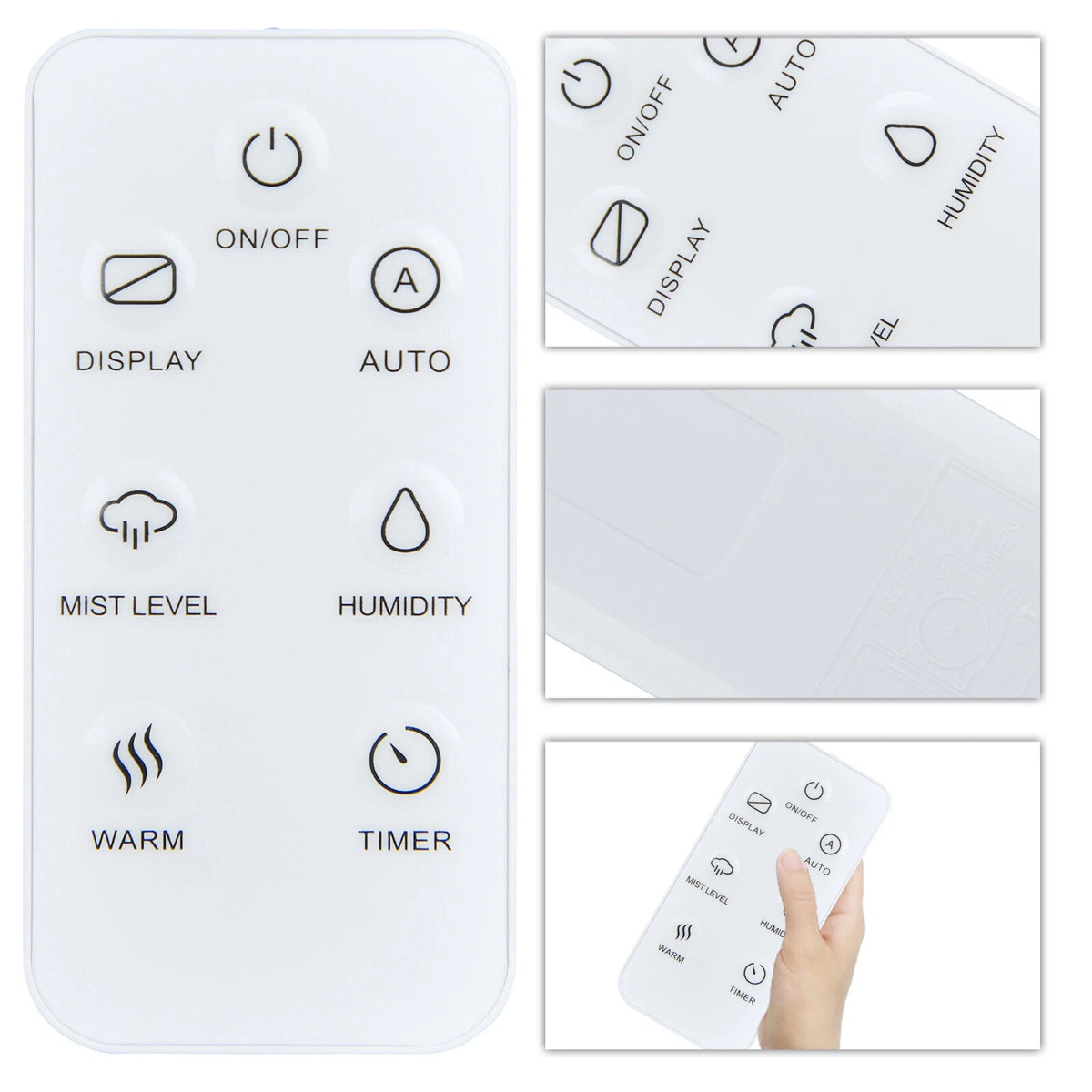 Remote Control For LEVOIT LV600HH 6L Warm and Cool Mist Ultrasonic Humidifier