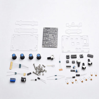 12V~15V FR4 + Acrylic 5Hz~400KHz Frequency Range Signal Generator DIY Board Kit