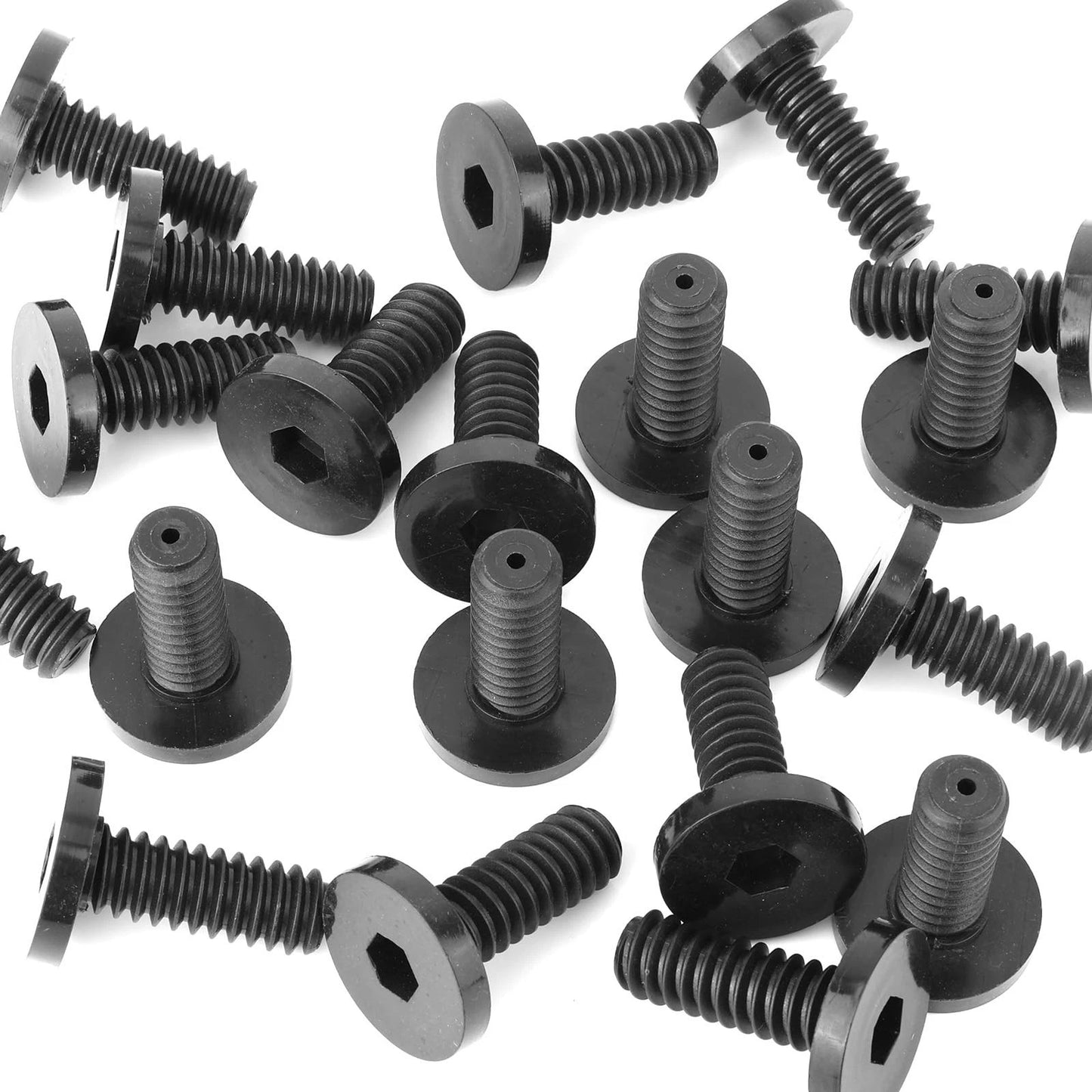 20pcs Long Bolts Compatible with Suncast, Black Durable Size 2, black