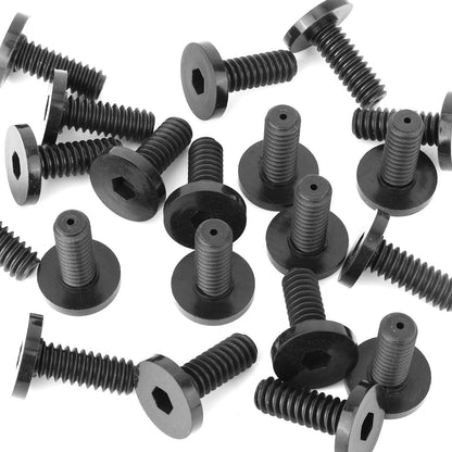 20pcs Long Bolts Compatible with Suncast, Black Durable Size 2, black