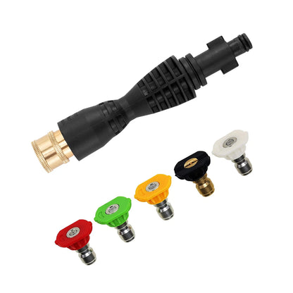 PWACCS Pressure Washer Gun Adapter Kit – Power 176.28 cm³, Black