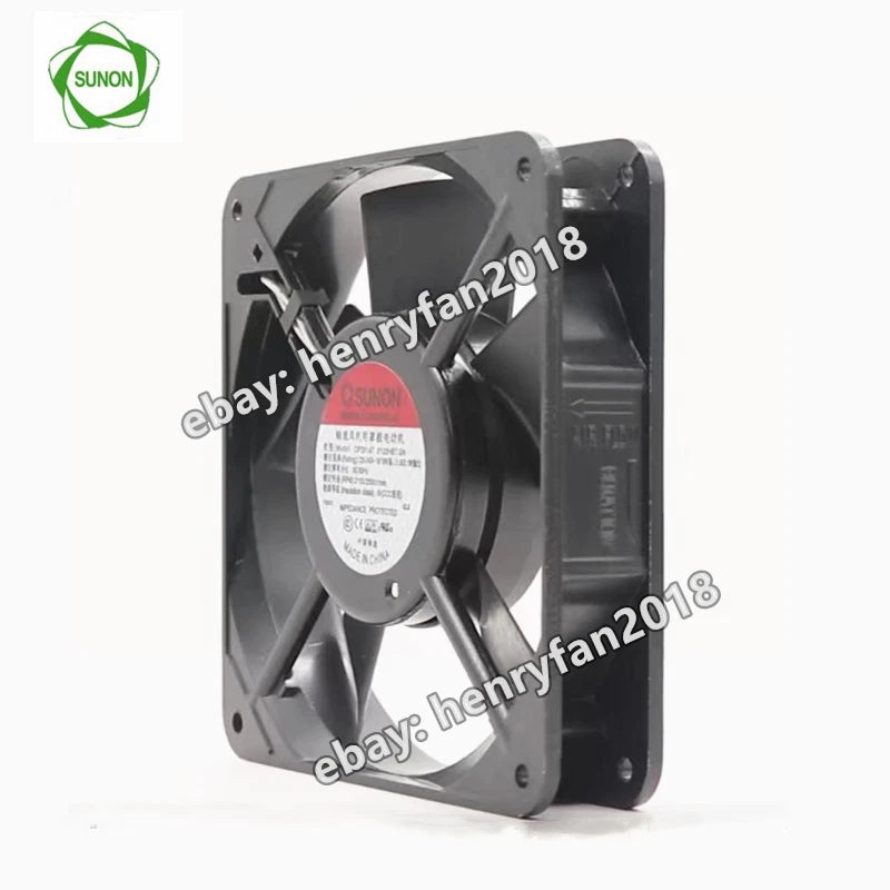 SUNON DP201AT 2122HBT.GN Axial Fan 220/240V 2150RPM 120*25MM Case cooling Fan