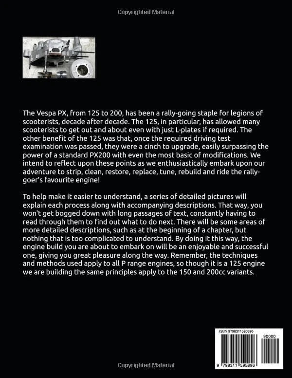 VESPA RESTORATION, MAINTENANCE, AND TUNING GUIDE Part one – P Range engines...