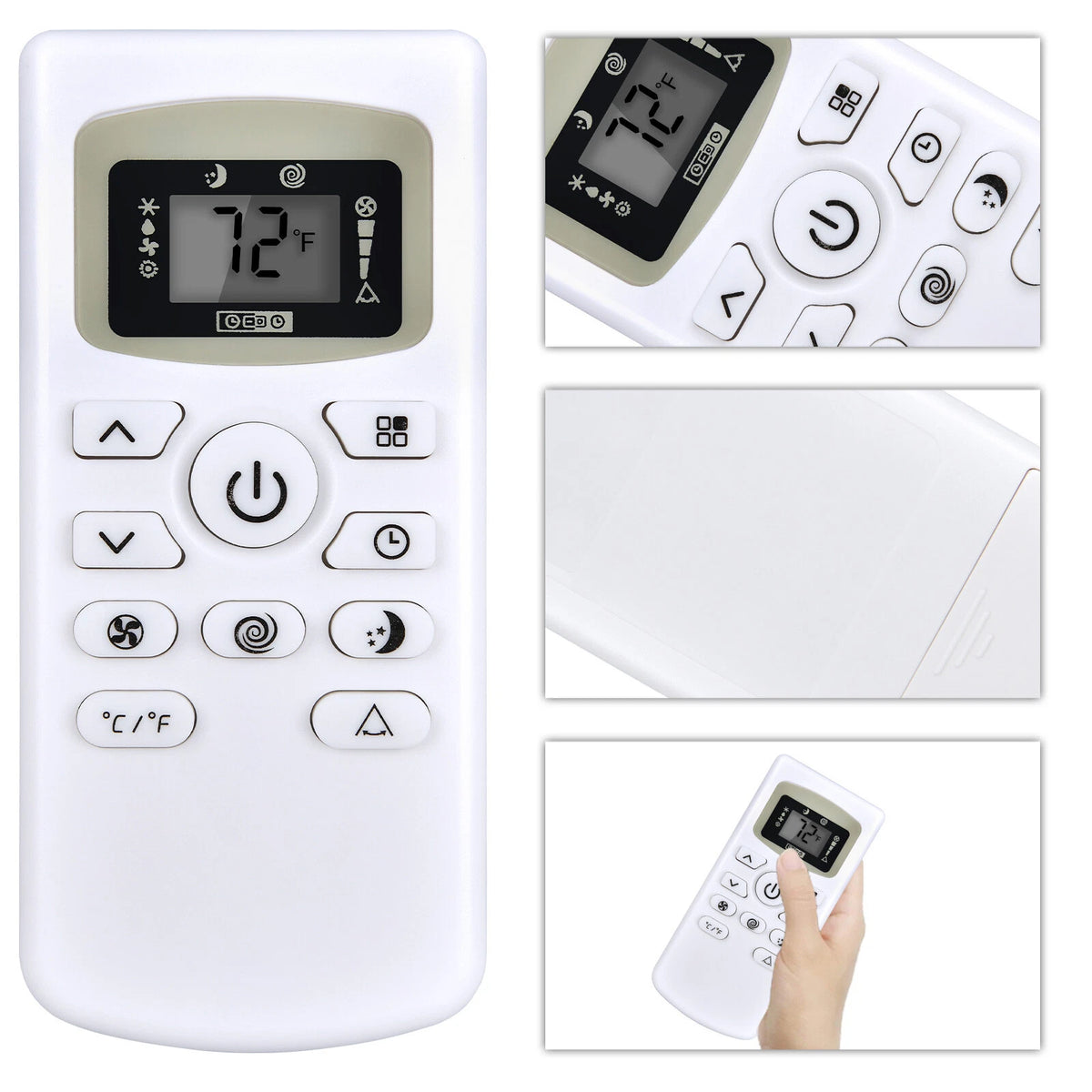 810900348A Remote Control For Black Decker Air Conditioner BPACT08WT BPACT10HWT