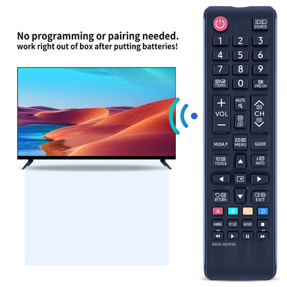 AA59-00741A Remote Control For Samsung TV PN43E440A2F UN65EH6050F PN43E450A1F