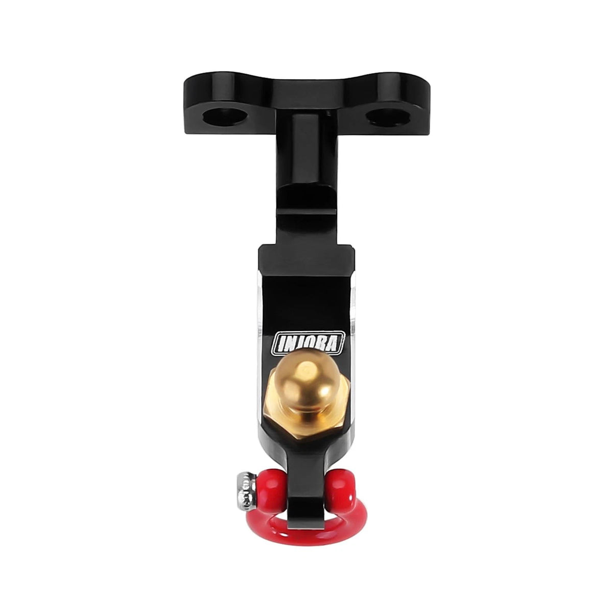 INJORA 3g Drop Hitch Receiver CNC Aluminum for 1/18 RC Crawler Small