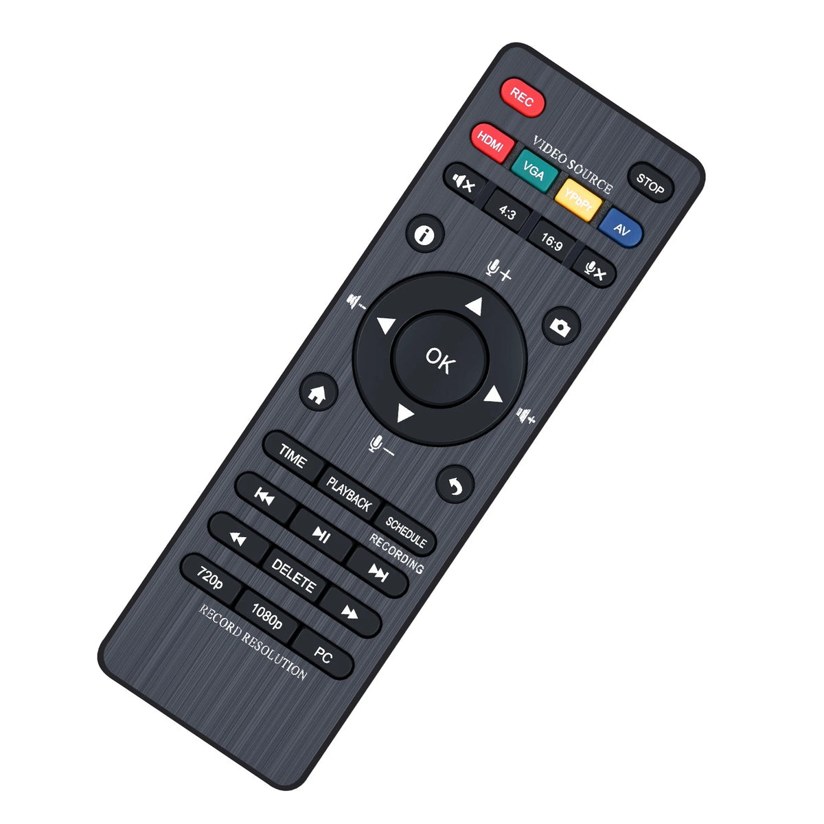 Replacement Remote Control For ClonerAlliance Box Pro Video Recorder