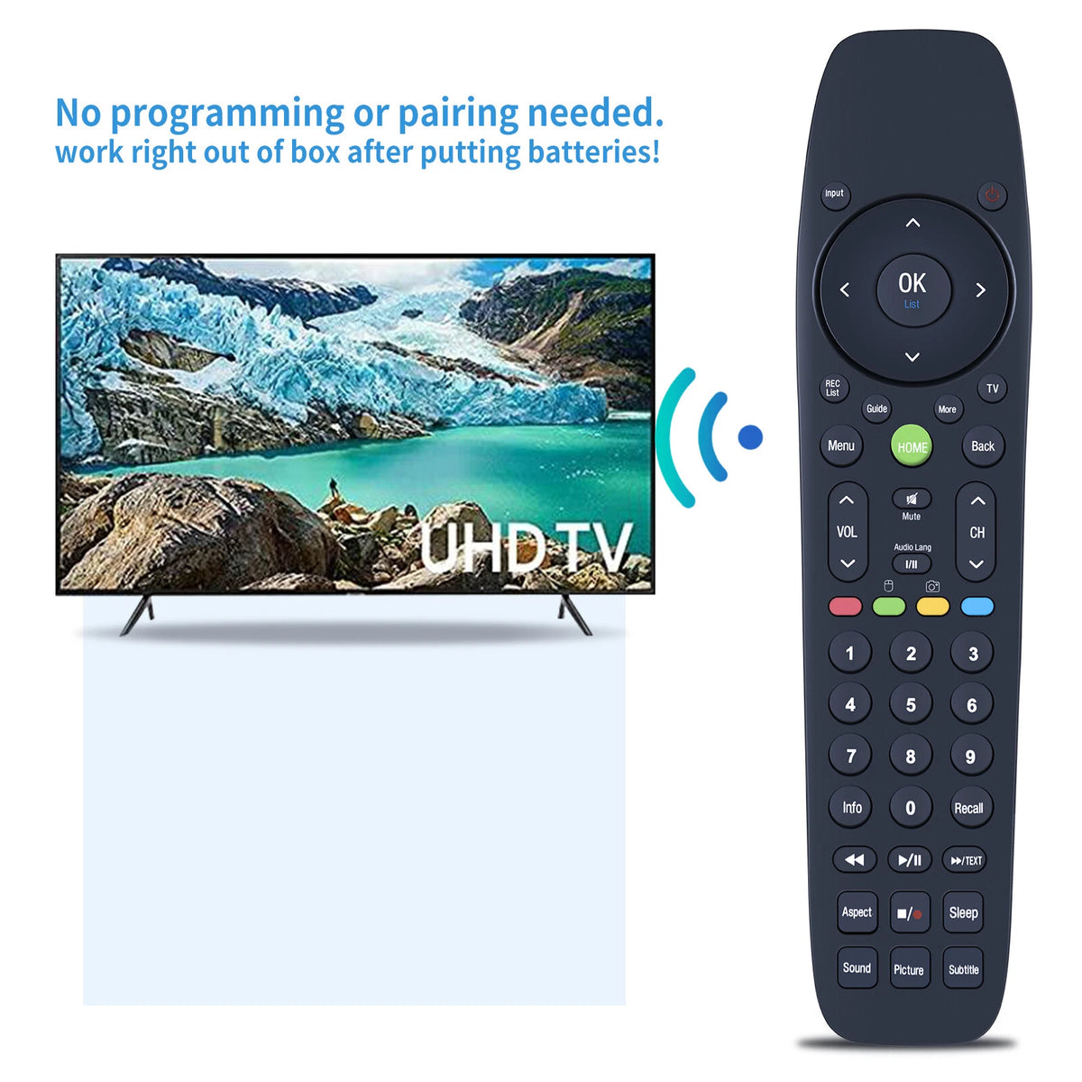 Remote Control For DEXP Palsonic Frego Ztrust Goldsky Gazal Myros X Vision TV