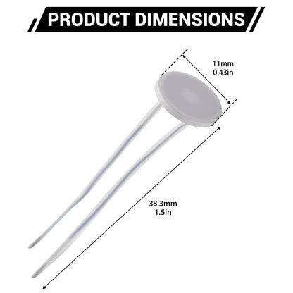 8-pack Ceramic Coil Replacement Compatible with Pufc0-1.25mm Thickness