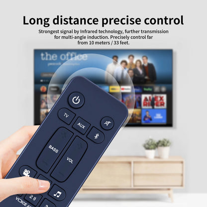 Remote Control For Polk Audio Signa S1, S2, and S3 RE6214-1 Ultra-Slim Soundbars