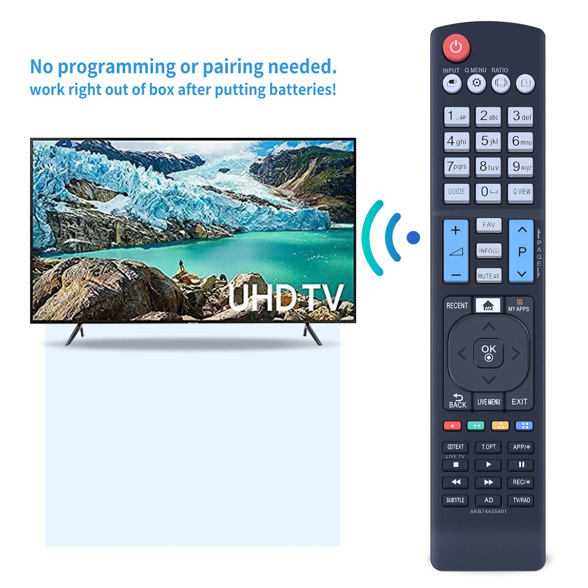 AKB74455401 Remote control For LG 32LF630V 40LF630 40LF630V 43LF630V TV