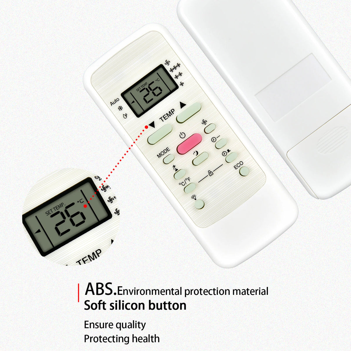 RG51G(1)/CEFU1 Remote Control For Danby Midea Seasons Air Conditioner