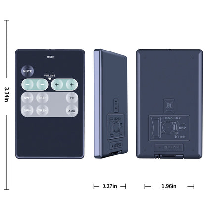 Replace Remote Control Compatible with Edifier Speaker System RC20B RC30