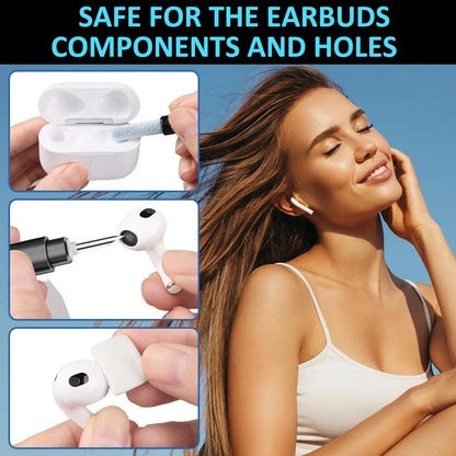 iPhone Cleaning Kit for Charging Port Cleaner, Cleaner AirPod Black