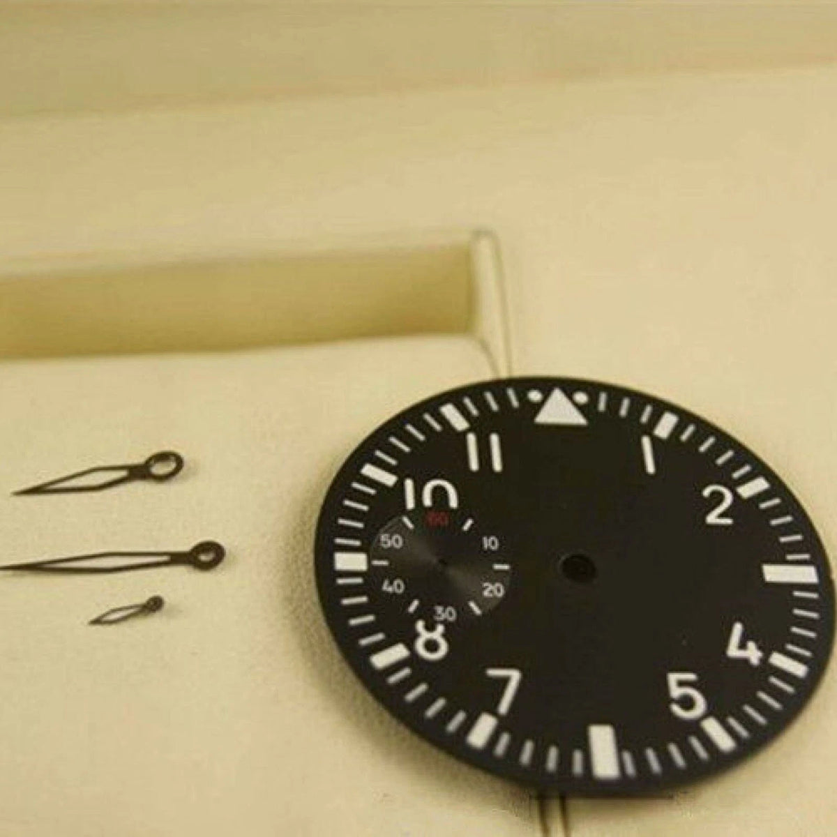 38.9mm Green Luminous Watch Dial Face+Hands For Seagull ST3600 ETA 6497 Movement