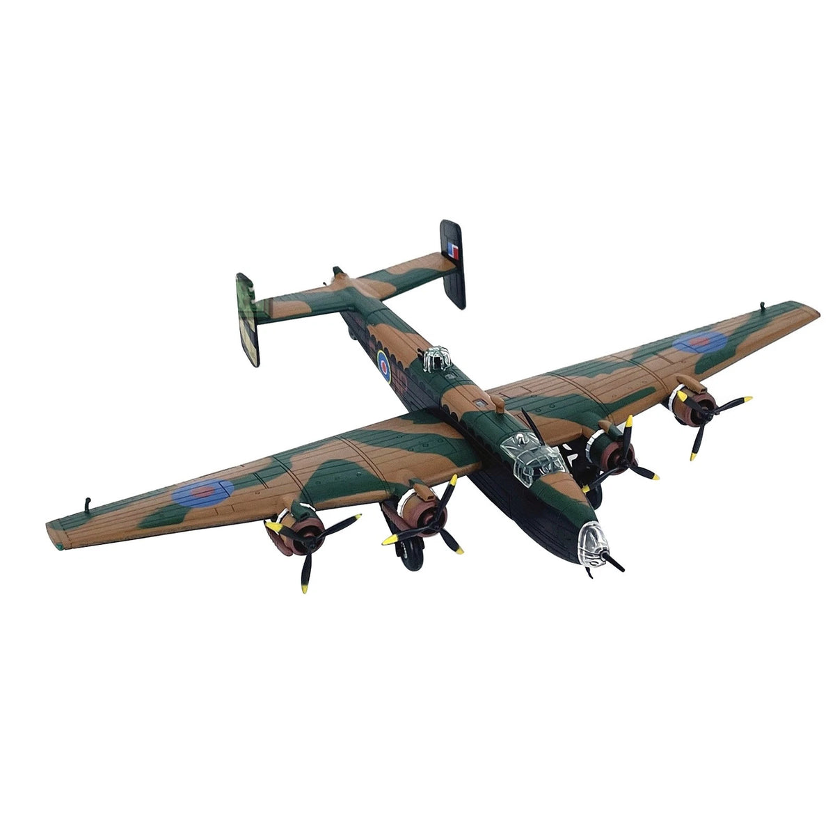 16cm 1/144 WWII For Handley Page Halifax B.Mk III Bomber Model Static Display