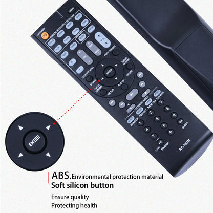 RC-762M Remote Control For Onkyo AV Receiver HT-R290 HT-R380 HT-R538 AVX-290
