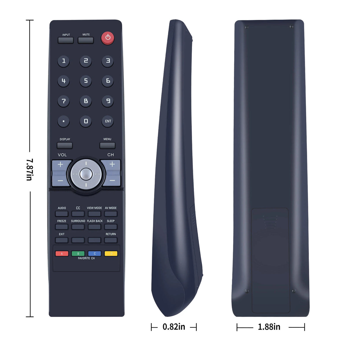 RC2444206/01 Remote Control For Sharp TV LC-32SB28 LC-47SB57 LC-42SB48UT
