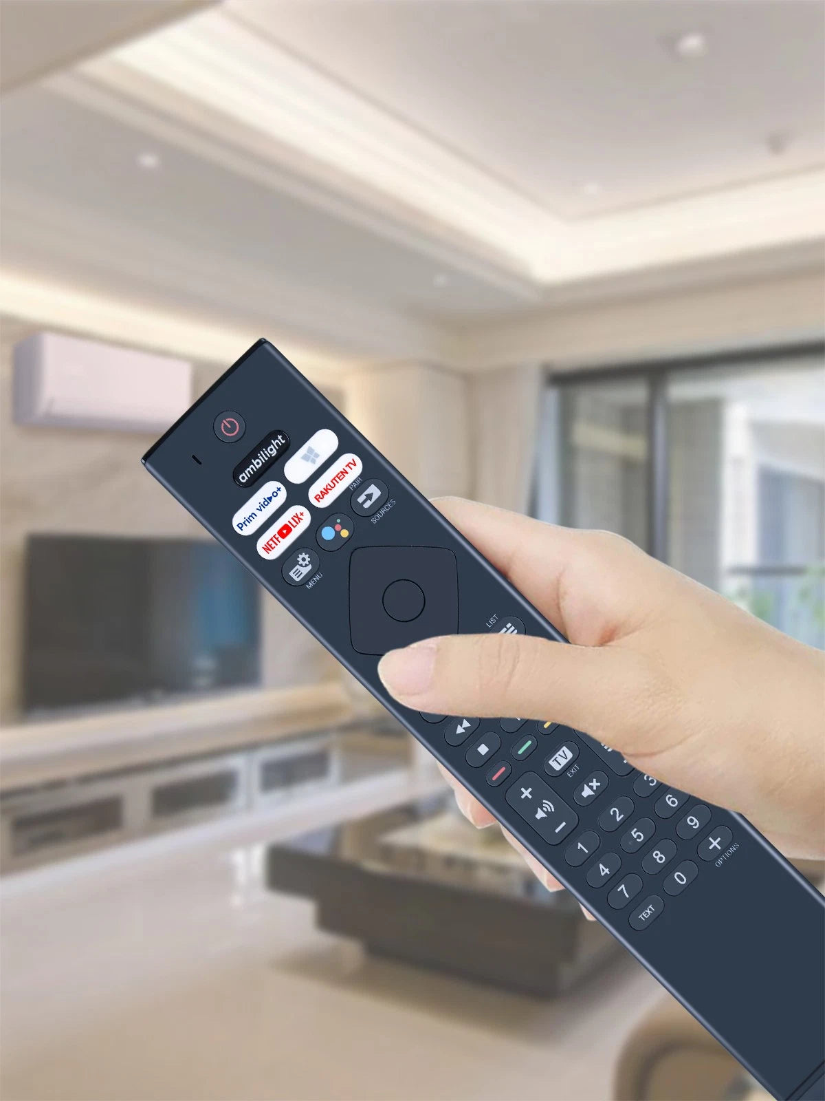 398GM10BEPHNR041SY For Philips TV Voice Remote Control 50PUS8507/62