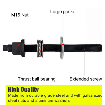 For LS2 LS3 LS6 LQ4 LQ9 LT1 Crankshaft Balancer Installer Tool M16 Thread Rod