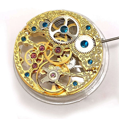 18000bph 17-Jewel Hollow Vintage 6497 ST3600 Mechanical Watch Movement Hand Wind