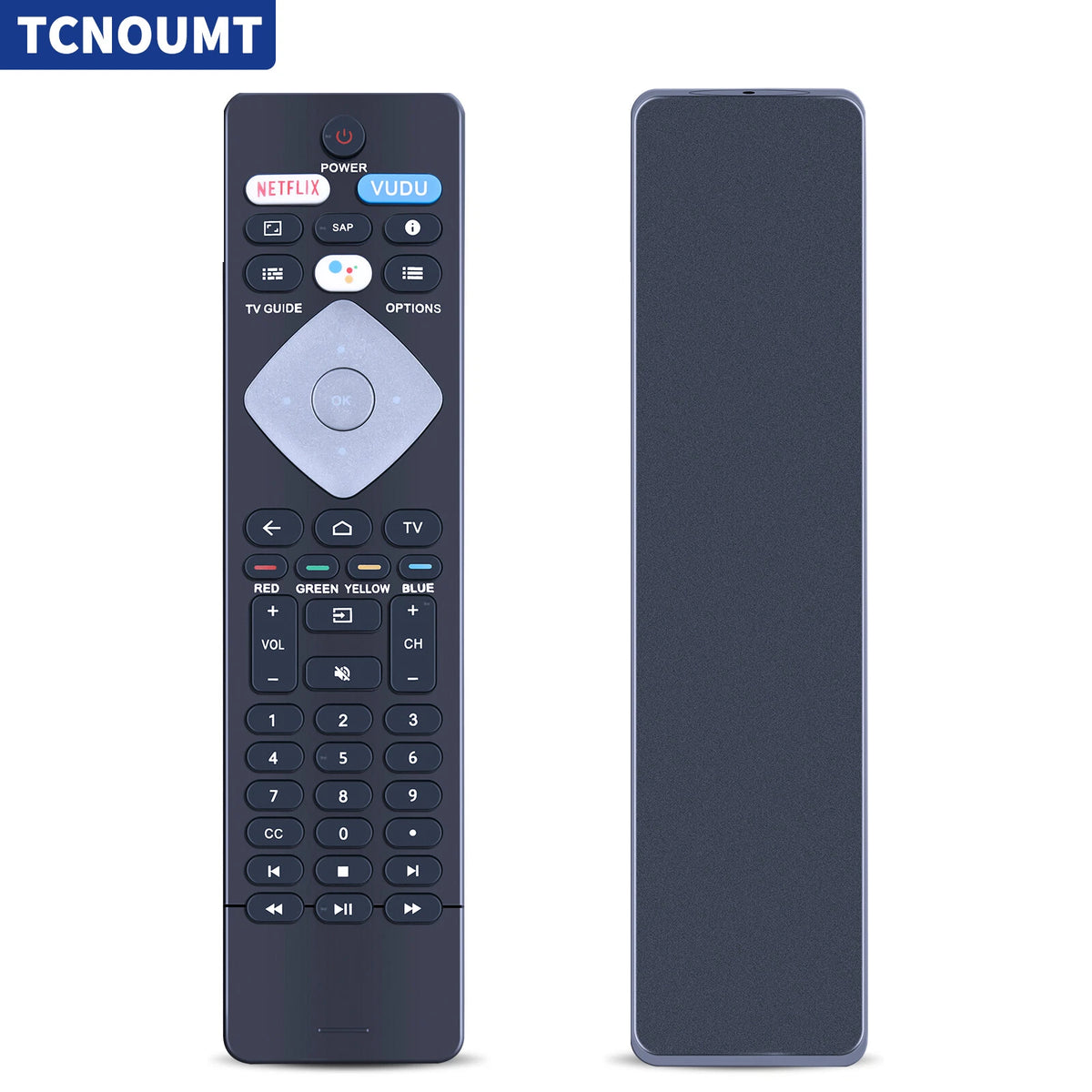 NH800UP Remote Control For Philips Android TV with Google Voice Assistant