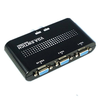 Dual Port VGA SVGA Monitor Sharing Switch Convertor For LCD PC Display Screen A