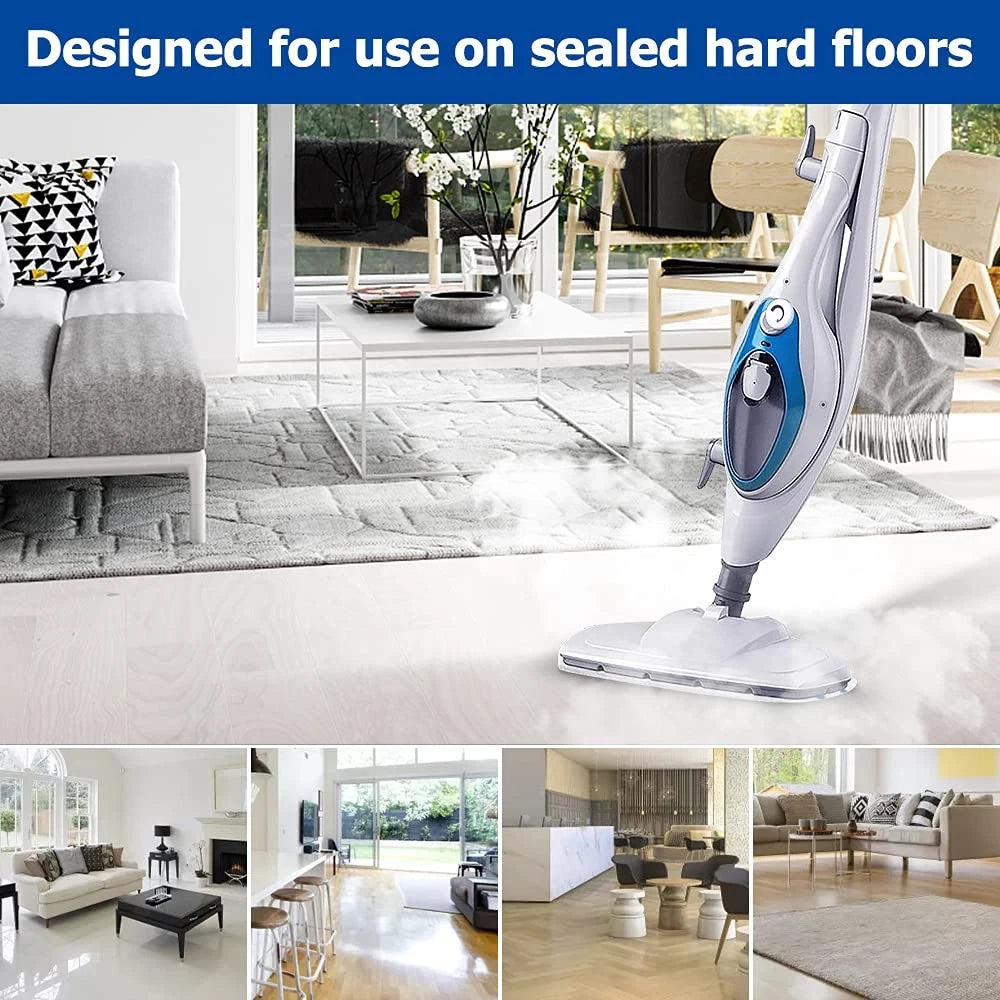10 Pack Replacement Steam Mop Pads Compatible with PurSteam ThermaPro...