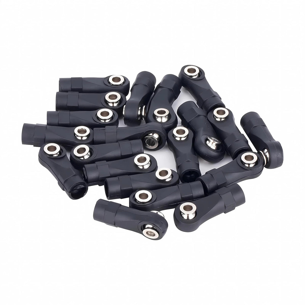 AMK 10 Pcs 313mm Wheelbase Stainless Steel Link Rod Linkage for 1/10 RC...