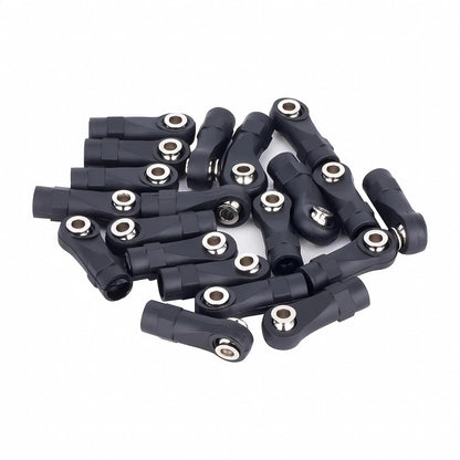 AMK 10 Pcs 313mm Wheelbase Stainless Steel Link Rod Linkage for 1/10 RC...