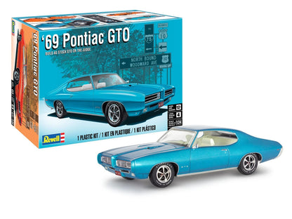 Revell 14530 1969 Pontiac GTO Judge 1:24 Scale 63-Piece Skill Level 4 Model...