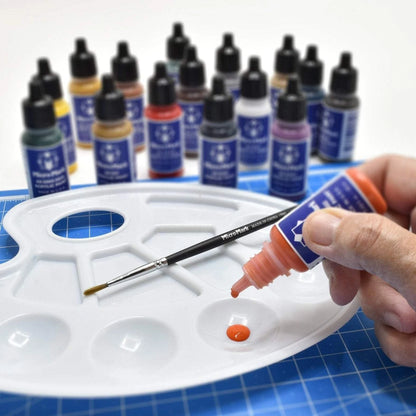 Micro-Mark Basic Color Model Paint Set - 0.68 Fl Oz (Pack of 1), Multicolor