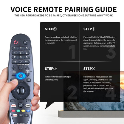 For LG MR20GA AKB75855501 Voice Magic Remote Control for OLED NanoCell TVs
