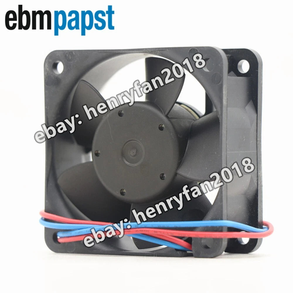 Ebmpapst 612NGN Axial Fan DC 12V 2.0W 165mA 60*60*25MM 2-wires Cooling Fan